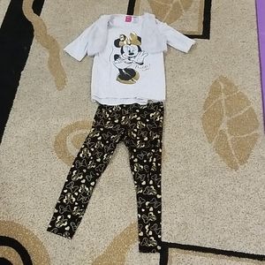 DISNEY PANTS SET girls, L